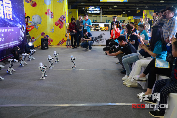 機(jī)器人梯隊(duì)大牌云集 長(zhǎng)沙首屆魅力科技展開幕(圖1)