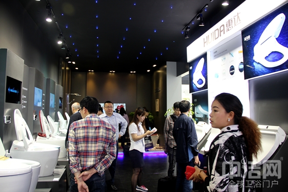2016上海廚衛(wèi)展惠達(dá)衛(wèi)浴智能展區(qū)