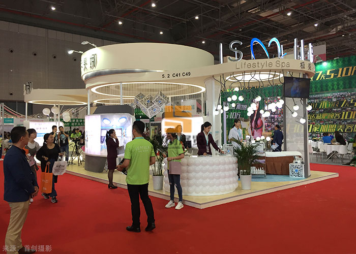 伊美娜 美博會(huì)展覽案例(圖1)